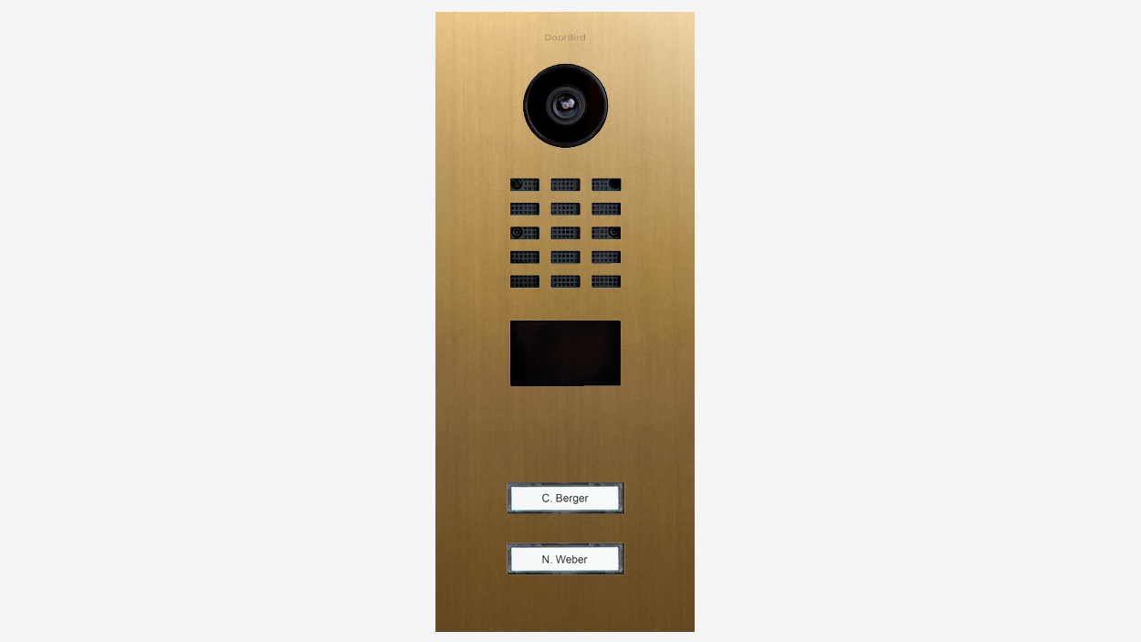D2102V Flush-mount IP Video Intercom - 4251489641253