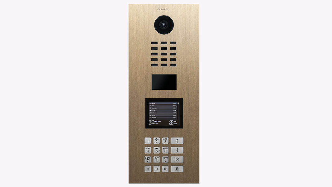 D21DKV Flush-mount IP Video Intercom - 4251489649747