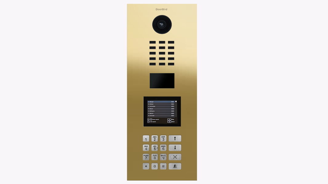 D21DKV Flush-mount IP Video Intercom - 4251489649839