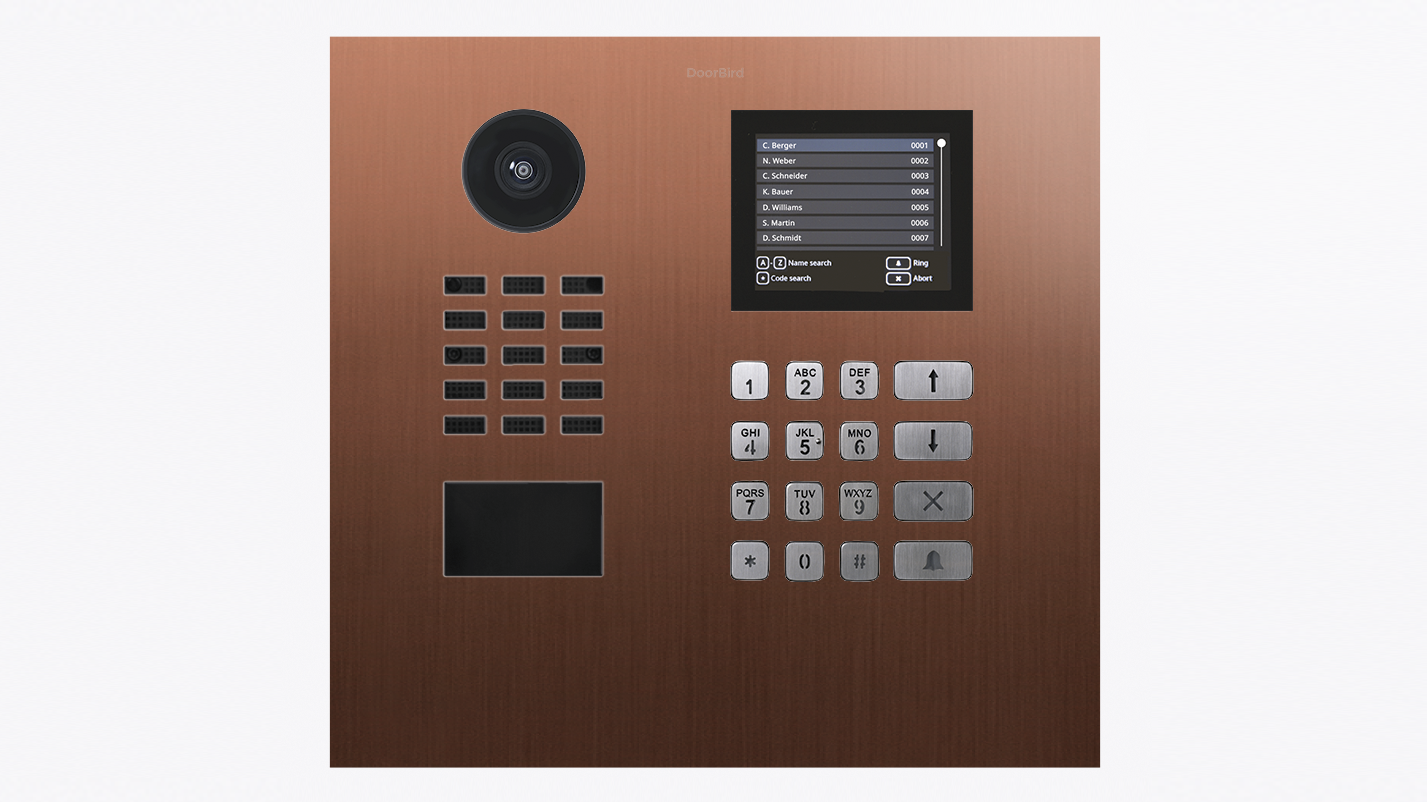 D21DKH Flush-mount IP Video Intercom - 4251489651337