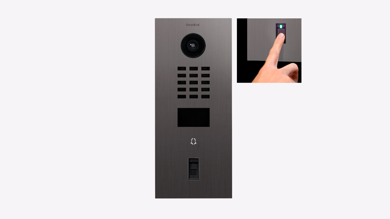 D2101FV Fingerprint 50 Flush-mount IP Video Intercom - 4251489654840
