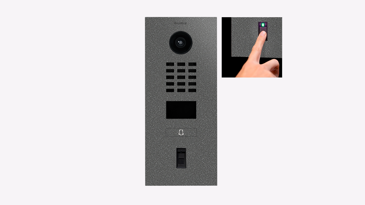 D2101FV Fingerprint 50 Flush-mount IP Video Intercom - 4251489654871