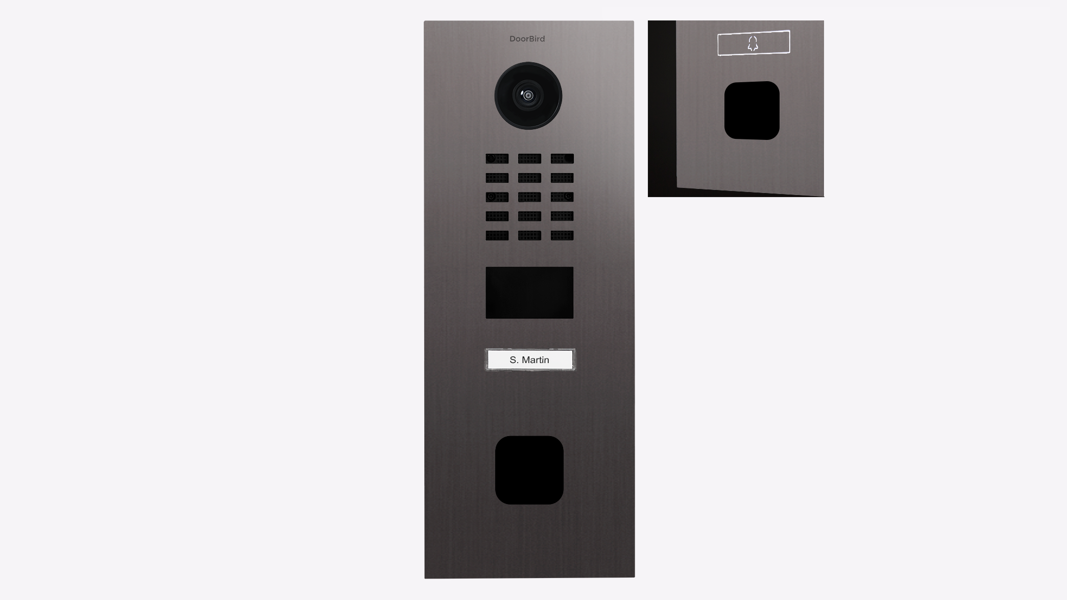 D2101FV EKEY sLine Flush-mount IP Video Intercom - 4251489661442