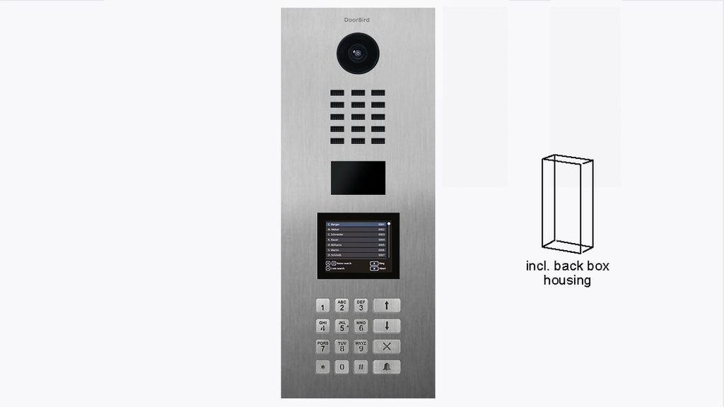 D22DKV Surface-mount IP Video Intercom - 4251489663774
