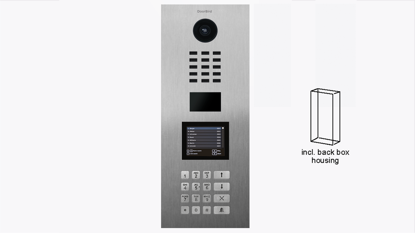 D22DKV Surface-mount IP Video Intercom - 4251489663774