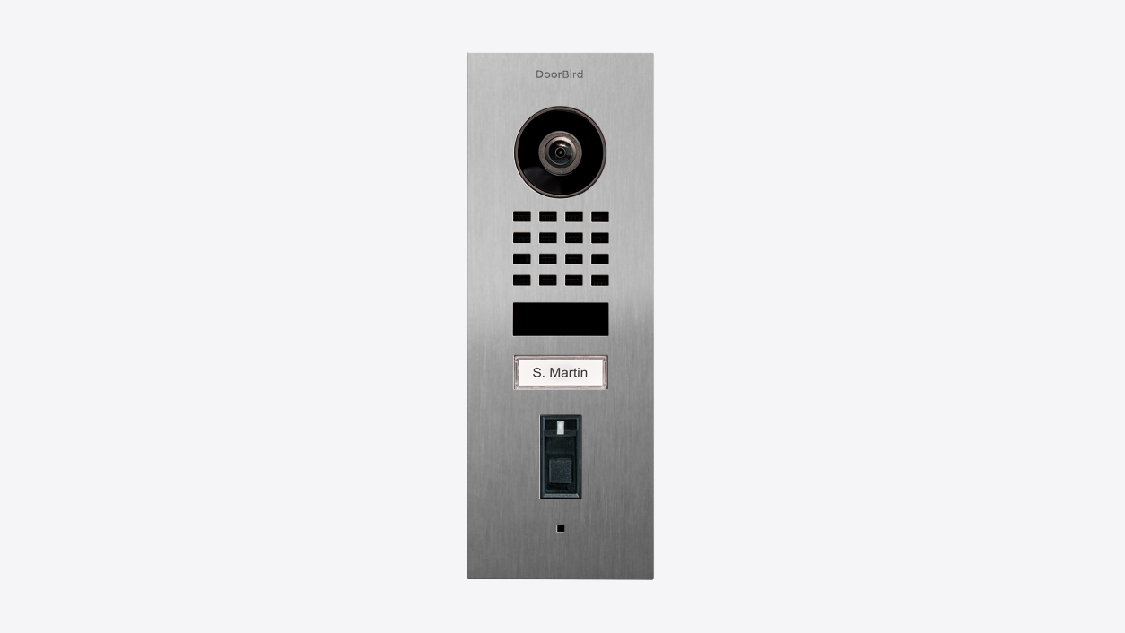 D1101FV Fingerprint 50 Flush-mount IP Video Intercom - 4260423872189