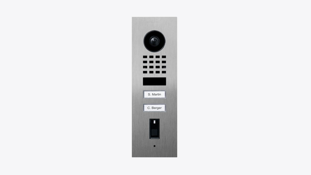 D1102FV Fingerprint 50 Flush-mount IP Video Intercom - 4260423872295