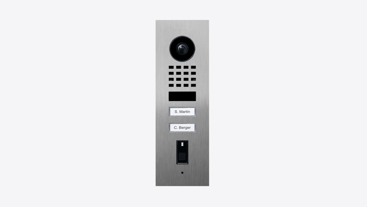 D1102FV Fingerprint 50 Flush-mount IP Video Intercom - 4260423872301