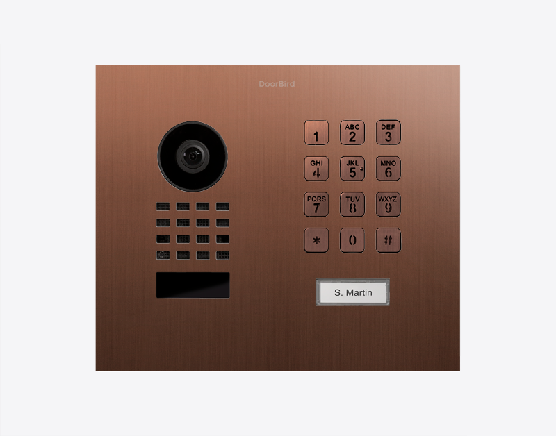D1101KH Modern Flush-mount IP Video Intercom - 4260423873292