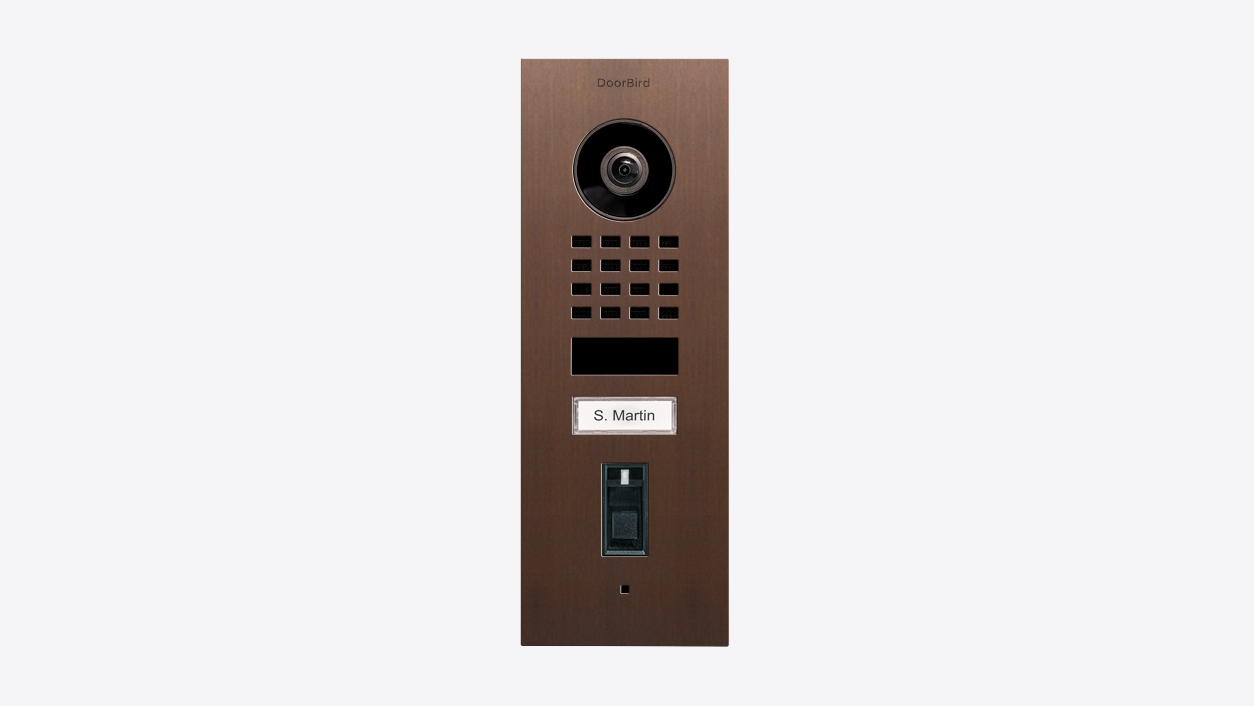 D1101FV Fingerprint 50 Flush-mount IP Video Intercom - 4260423873513