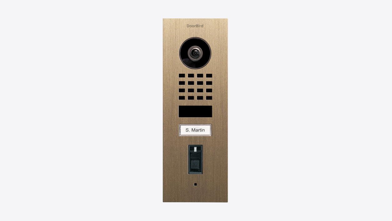 D1101FV Fingerprint 50 Flush-mount IP Video Intercom - 4260423873520