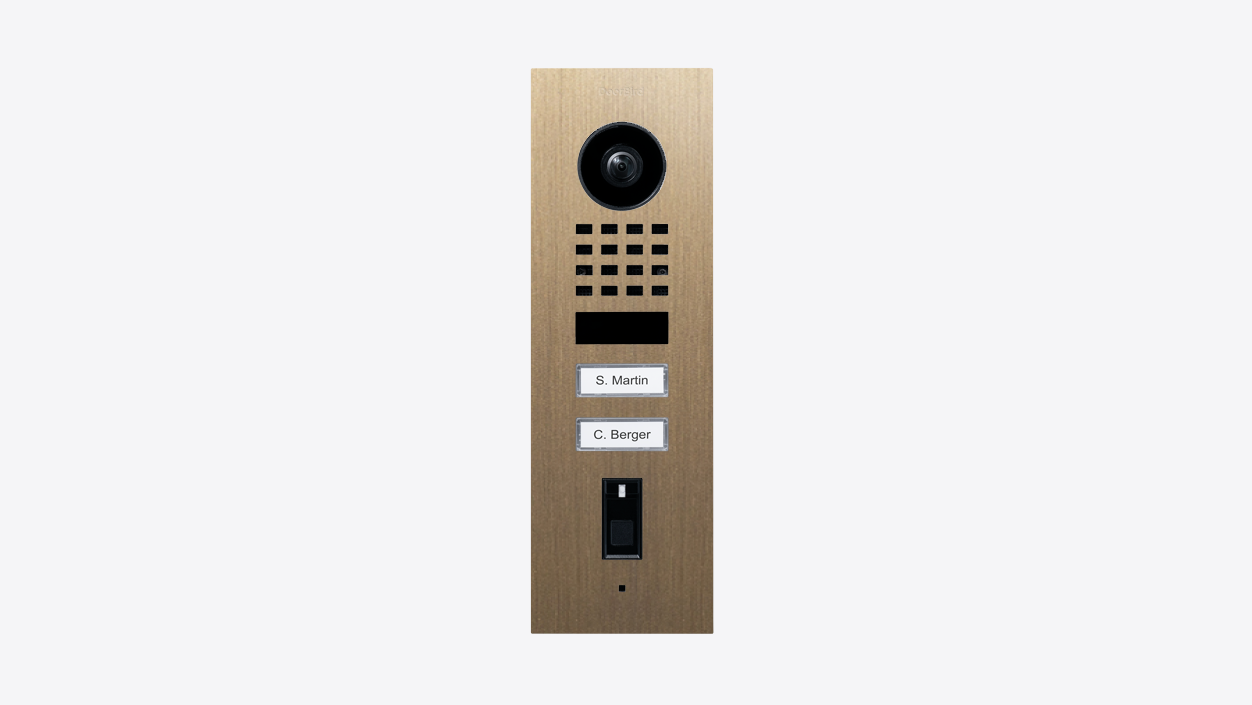 D1102FV Fingerprint 50 Flush-mount IP Video Intercom - 4260423873582