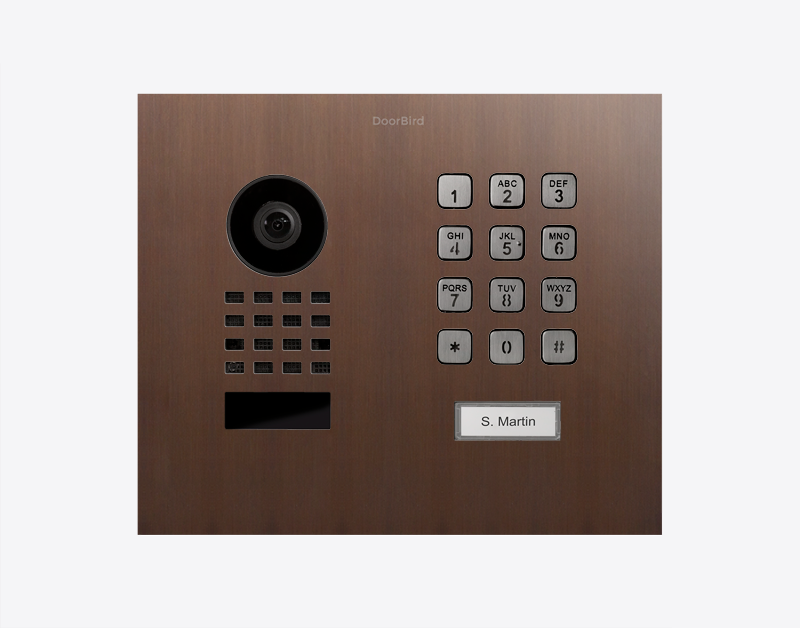 D1101KH Modern Flush-mount IP Video Intercom - 4260423873889