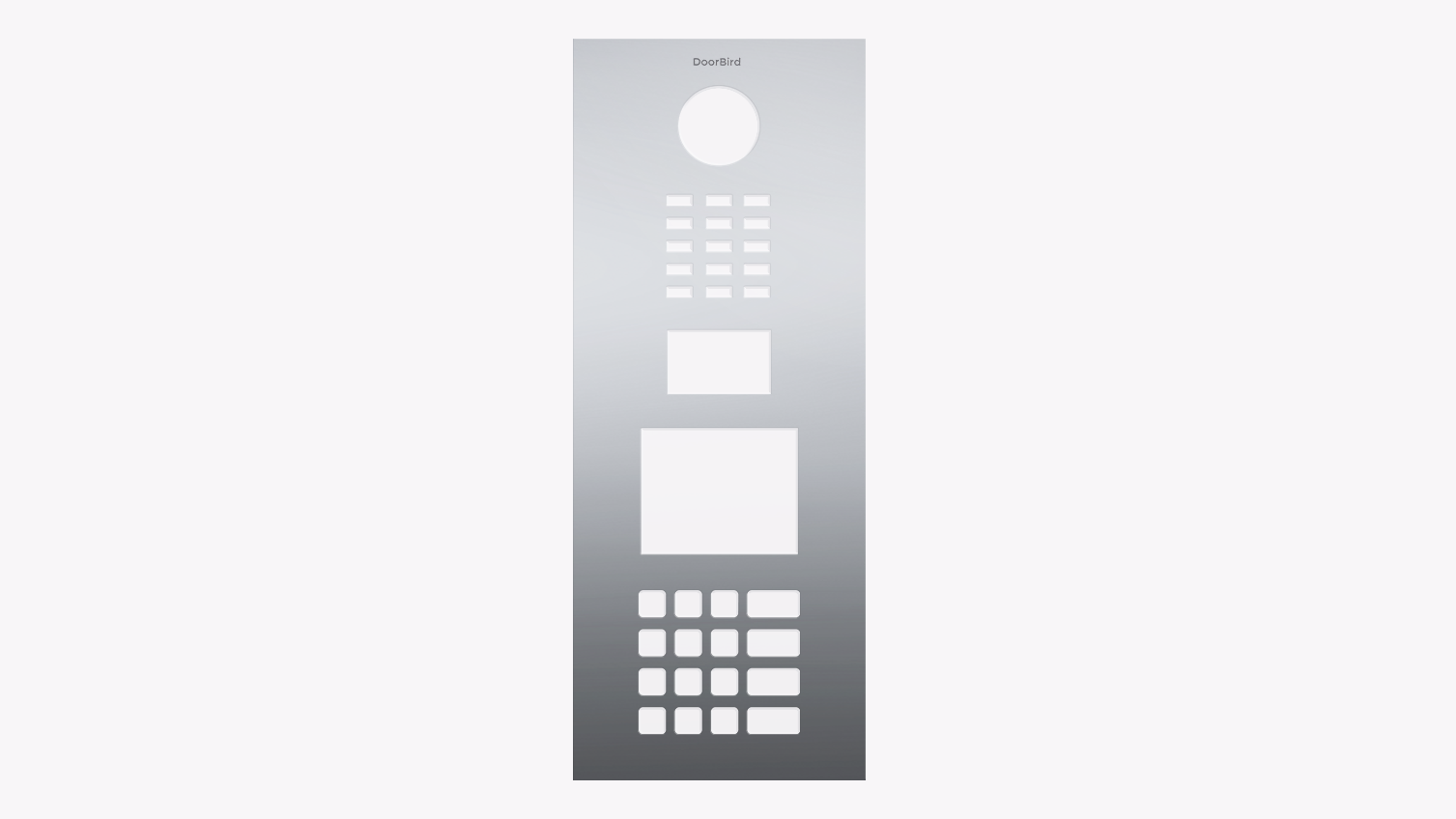 D21DKV Front panel for D21DKV IP Video Door Station - 4260423877276
