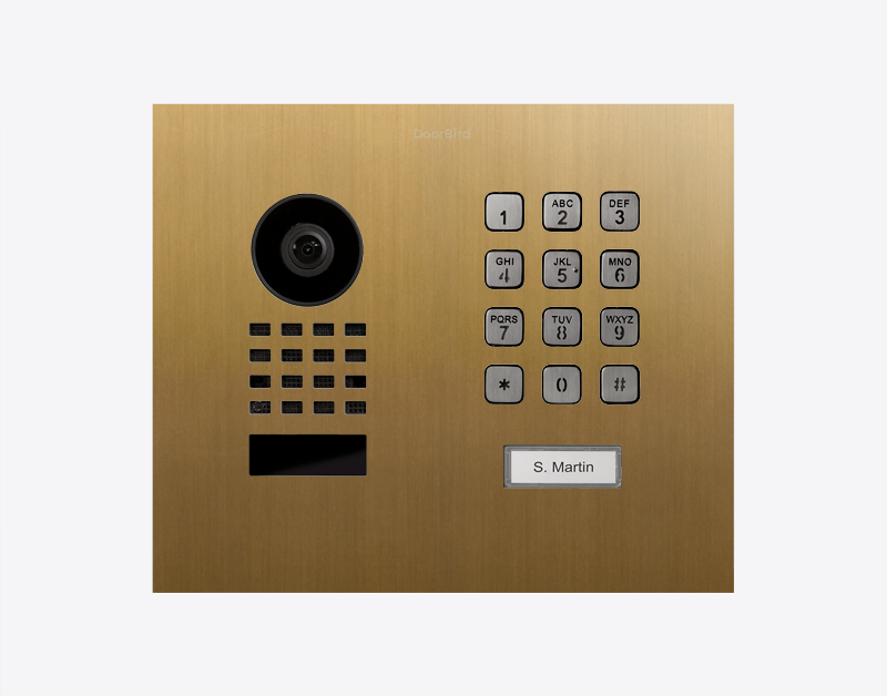 D1101KH Modern Flush-mount IP Video Intercom - 4260423879997