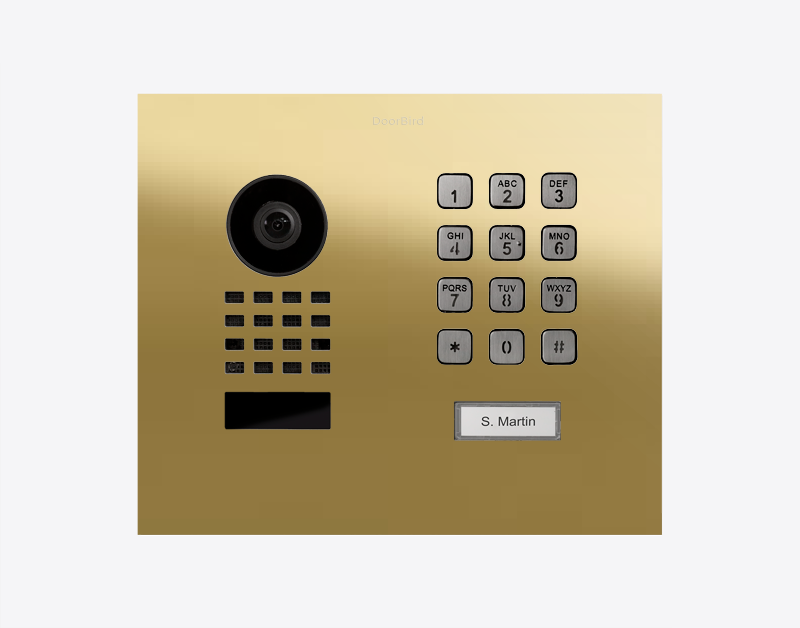 D1101KH Modern Flush-mount IP Video Intercom - 4260423880009