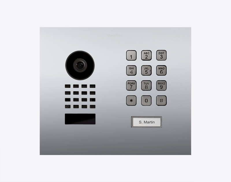 D1101KH Modern Flush-mount IP Video Intercom - 4260423880016
