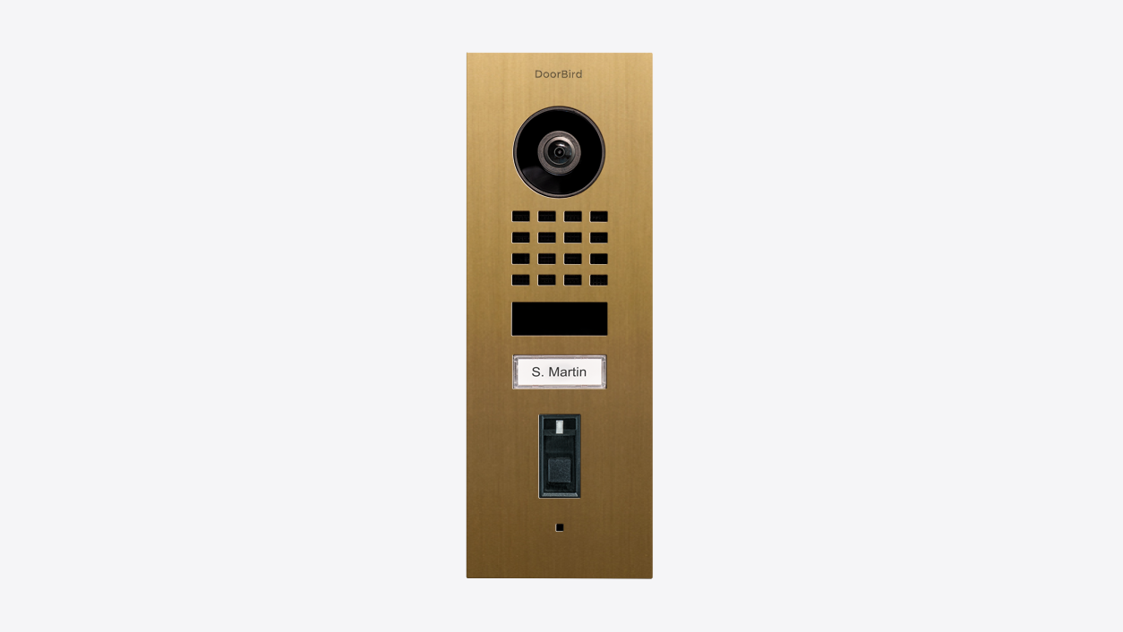 D1101FV Fingerprint 50 Flush-mount IP Video Intercom - 4260423894877