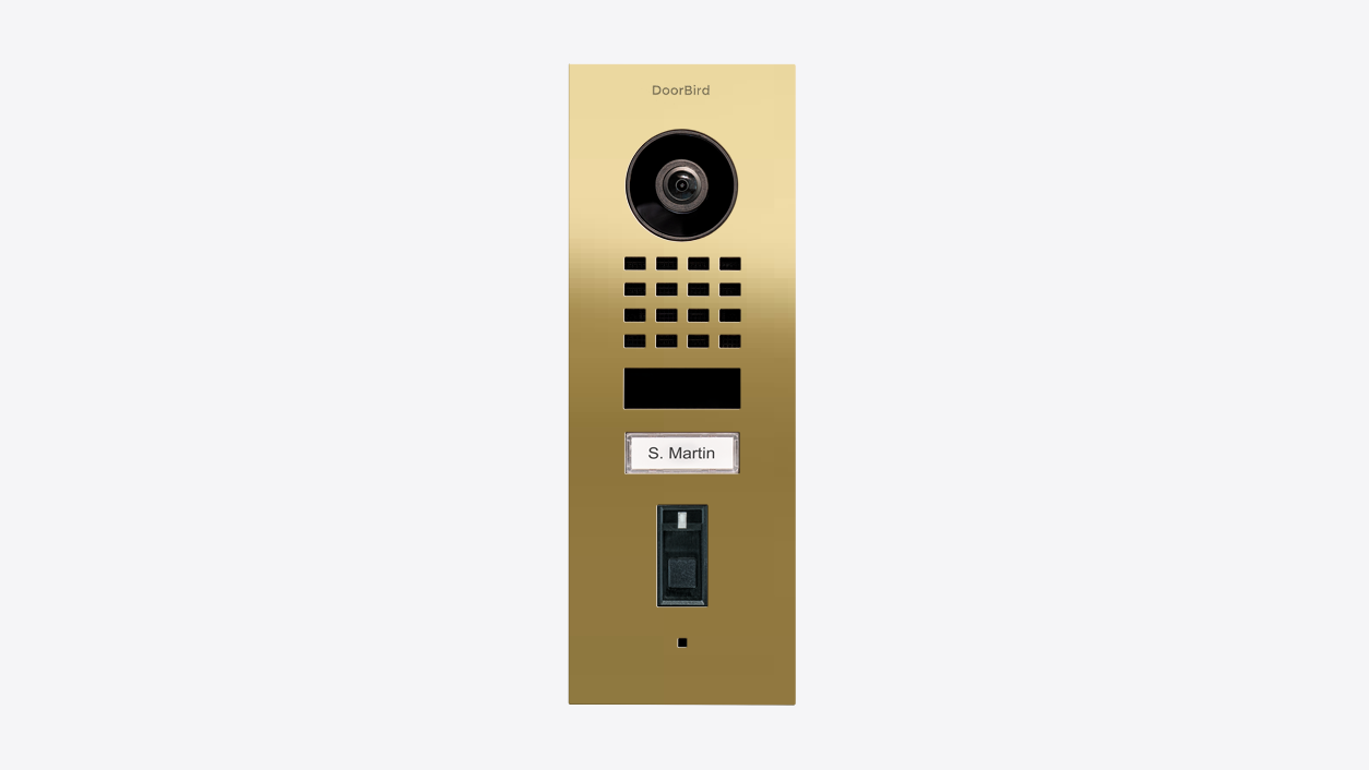 D1101FV Fingerprint 50 Flush-mount IP Video Intercom - 4260423894884