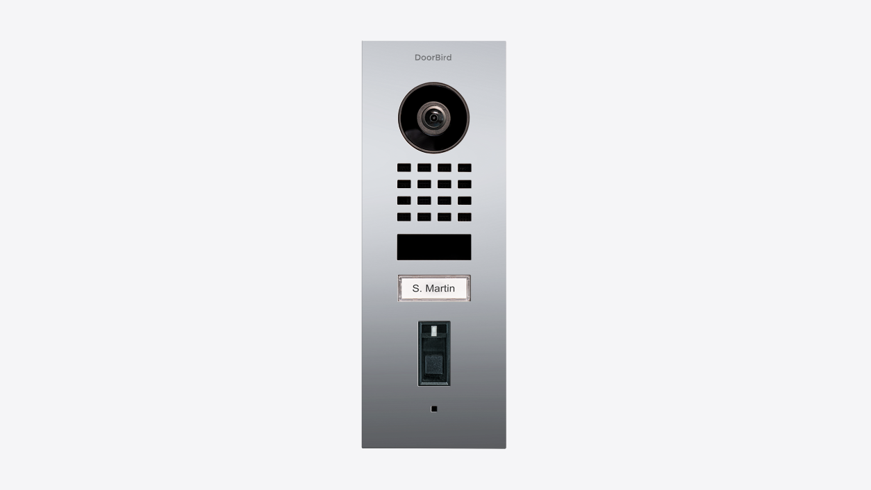 D1101FV Fingerprint 50 Flush-mount IP Video Intercom - 4260423894891