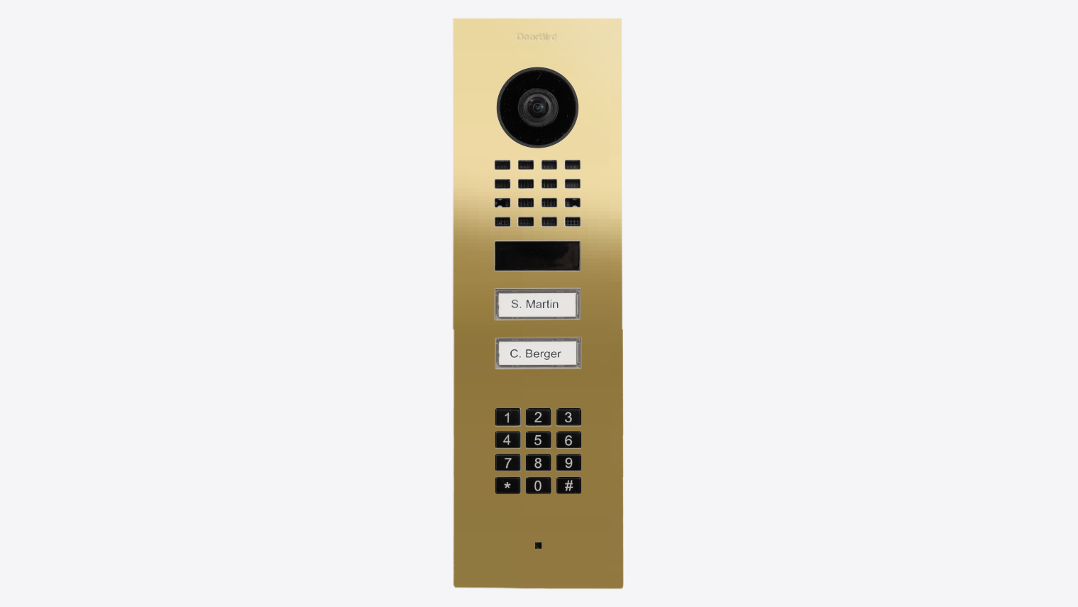D1102KV Flush-mount IP Video Intercom - 4260423898820