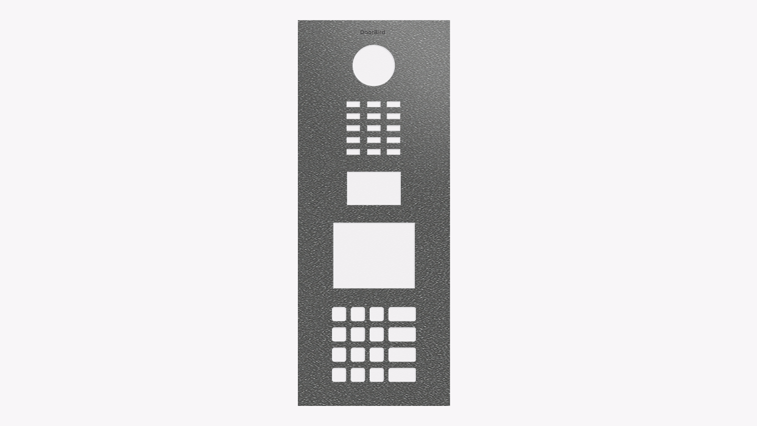 D21DKV Front panel for D21DKV IP Video Door Station - 4260423900677