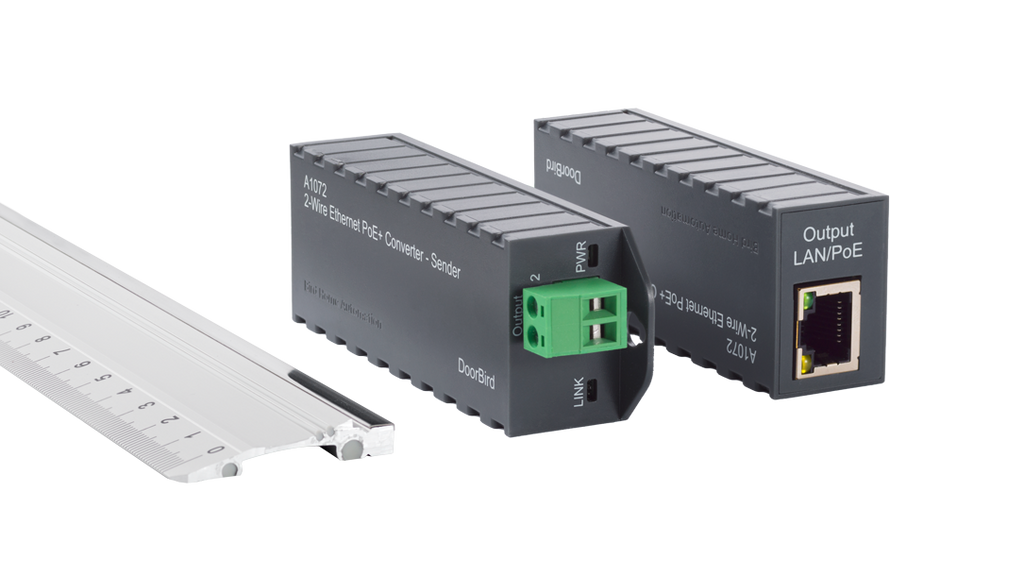 2-wire Ethernet PoE+ Converter A1072