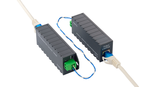 2-wire Ethernet PoE+ Converter A1072