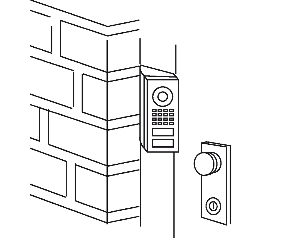 Angle corner wall-mount adapter A8002