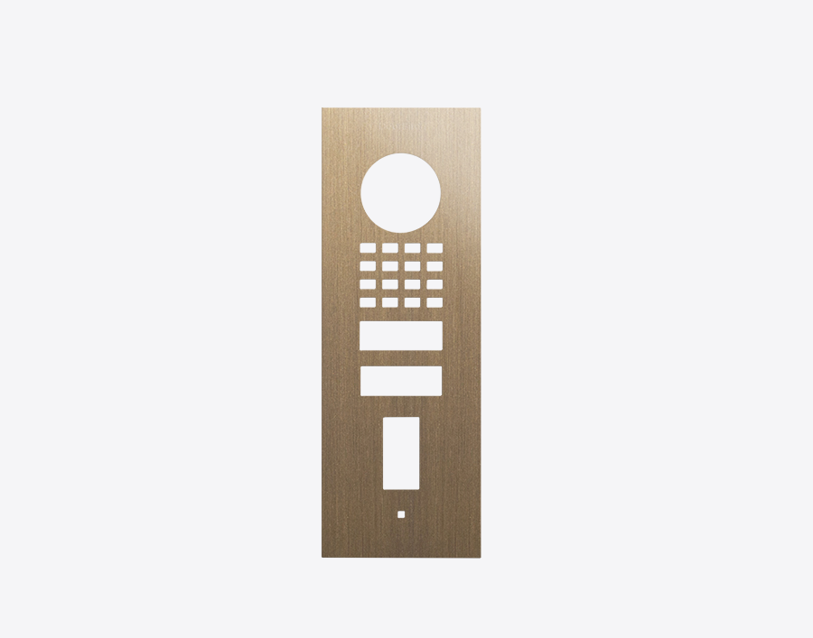 D1101FV Fingerprint 50 Flush-mount Front panel