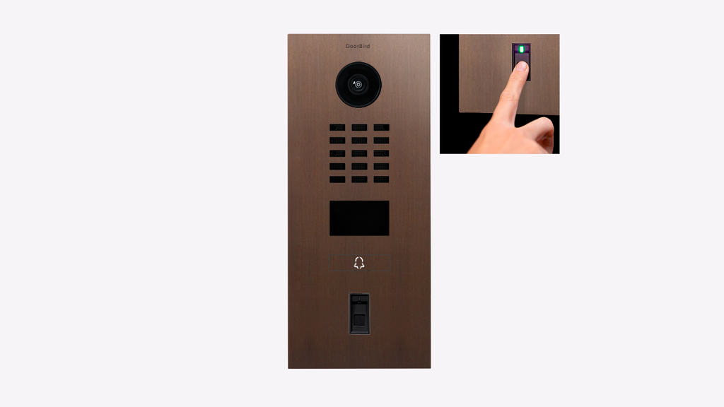 D2101FV Fingerprint 50 Flush-mount IP Video Intercom