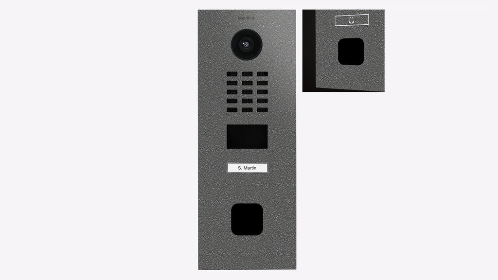 D2101FV EKEY sLine Flush-mount IP Video Intercom