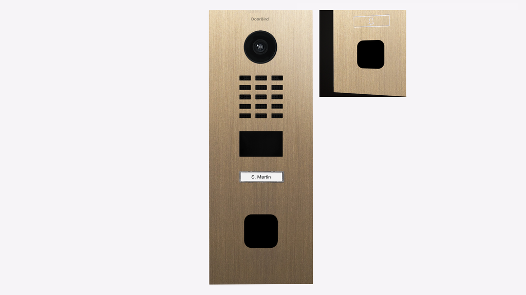 D2101FV EKEY sLine Flush-mount IP Video Intercom