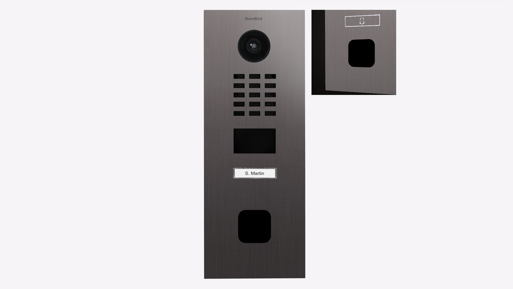 D2101FV EKEY sLine Flush-mount IP Video Intercom