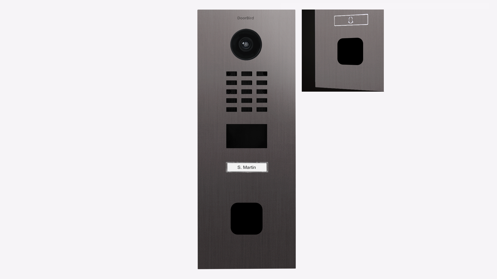 D2101FV EKEY sLine Flush-mount IP Video Intercom