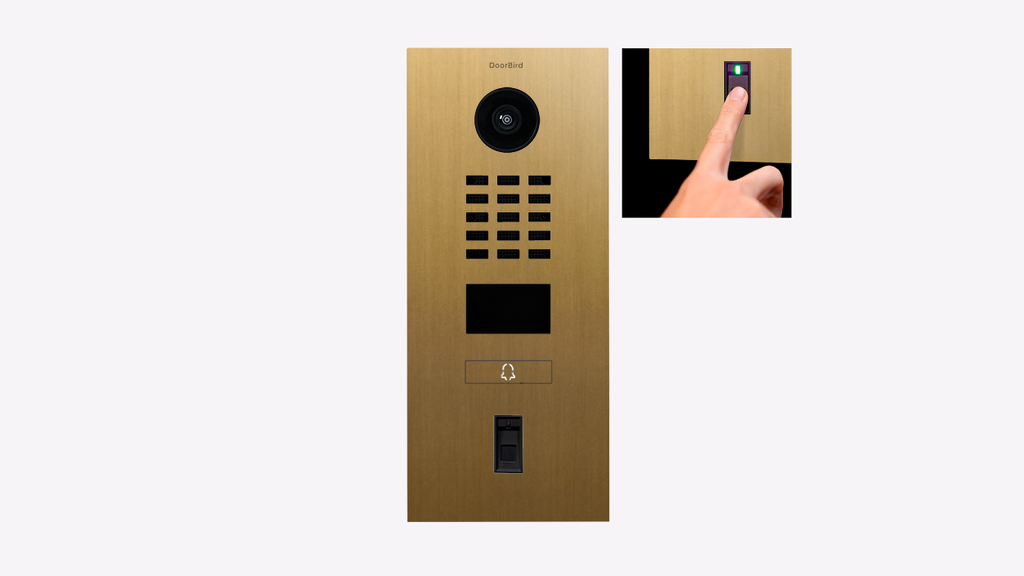 D2101FV Fingerprint 50 Flush-mount IP Video Intercom