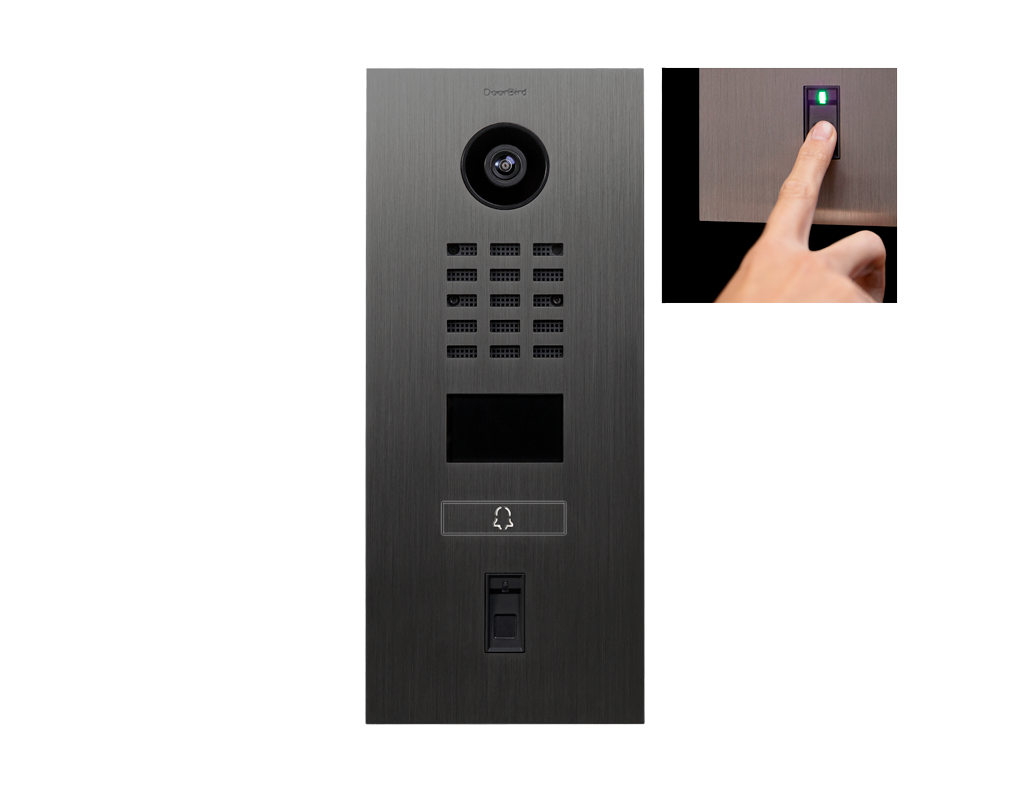 D2101FV Fingerprint 50 Flush-mount IP Video Intercom