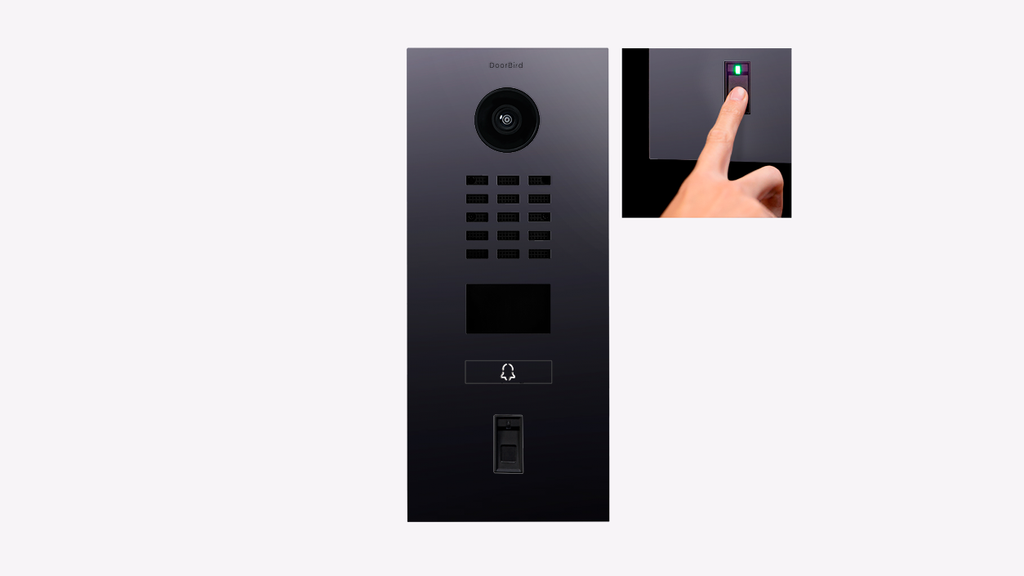 D2101FV Fingerprint 50 Flush-mount IP Video Intercom