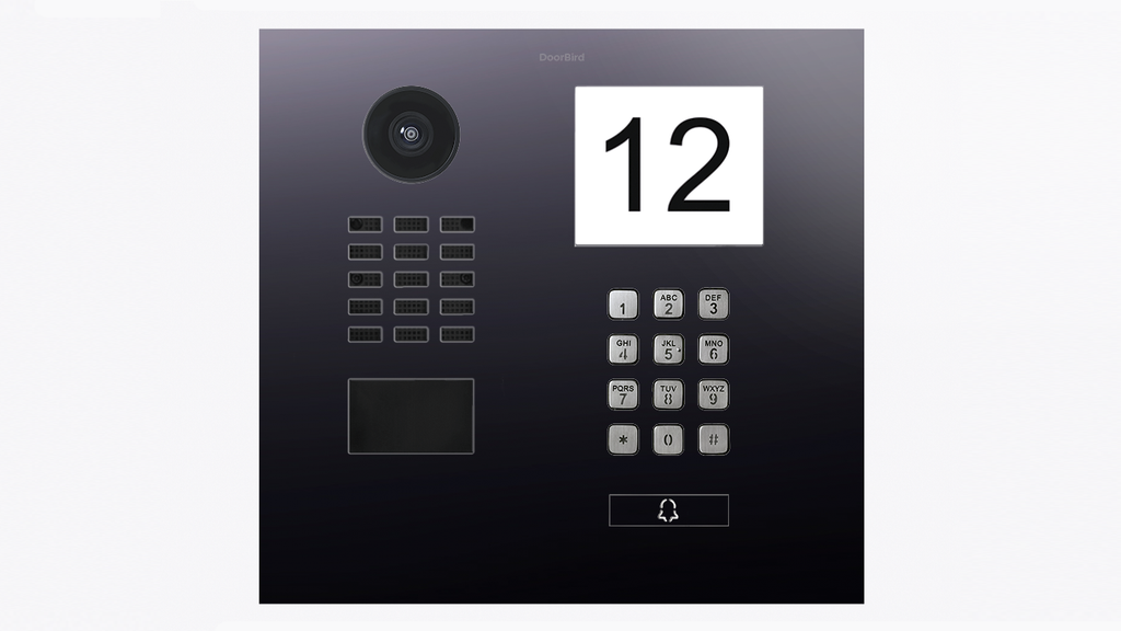 D2101IKH Flush-mount IP Video Intercom