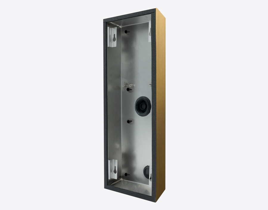 D2101KV/D2102FV Fingerprint 50/D2102FV EKEY/D2101FV EKEY sLine/D2102FV EKEY sLine Surface-mounting housing (Backbox)