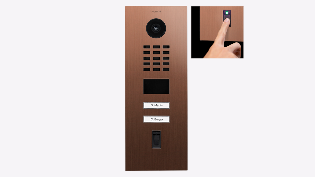 D2102FV EKEY sLine Flush-mount IP Video Door Station