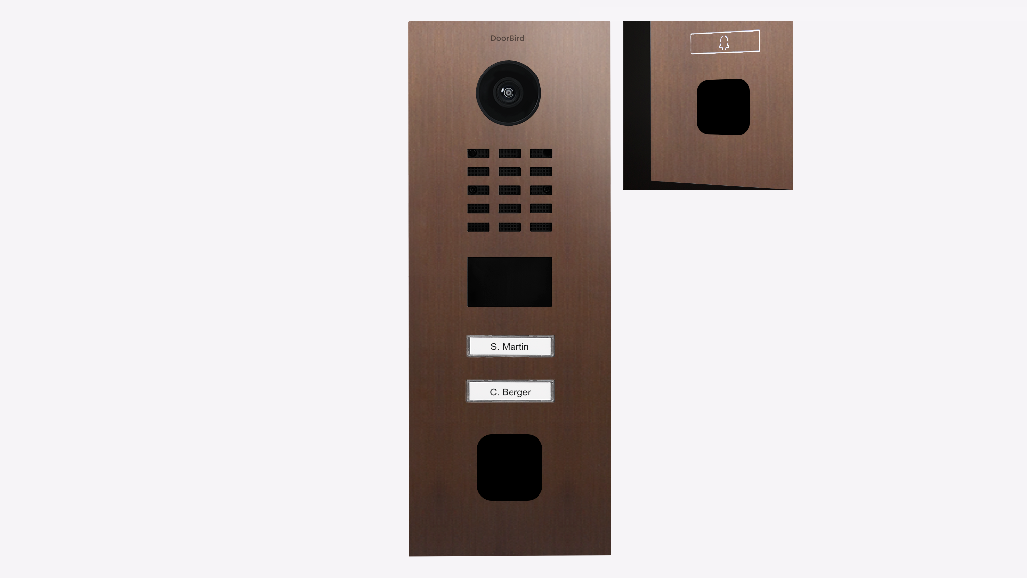 D2102FV EKEY sLine Flush-mount IP Video Door Station