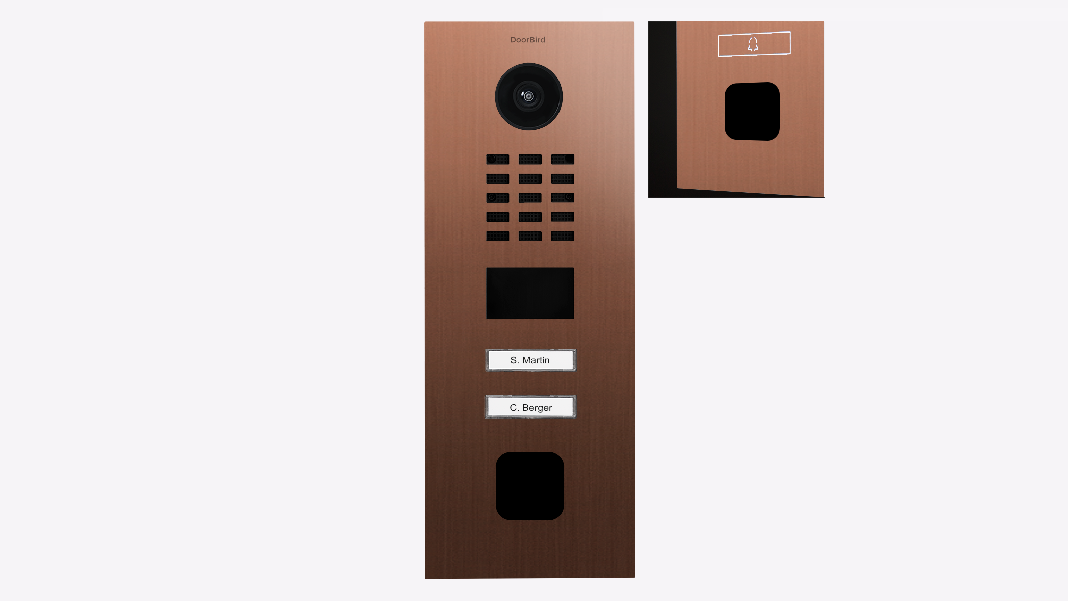 D2102FV EKEY sLine Flush-mount IP Video Door Station