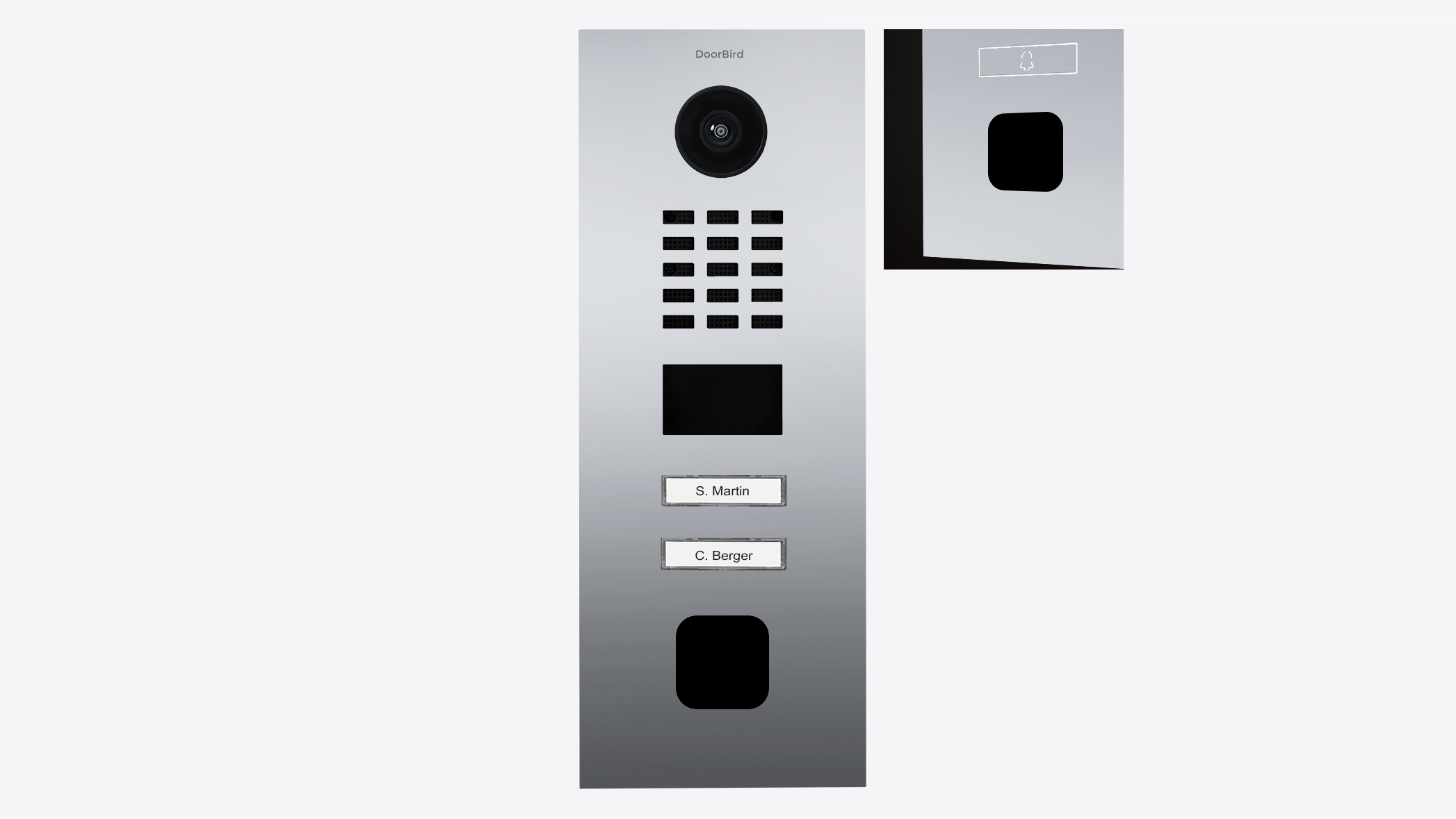 D2102FV EKEY sLine Flush-mount IP Video Door Station