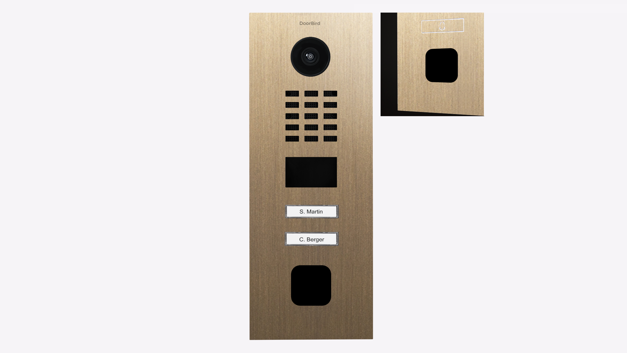 D2102FV EKEY sLine Flush-mount IP Video Door Station
