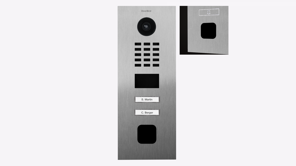 D2102FV EKEY sLine Flush-mount IP Video Door Station