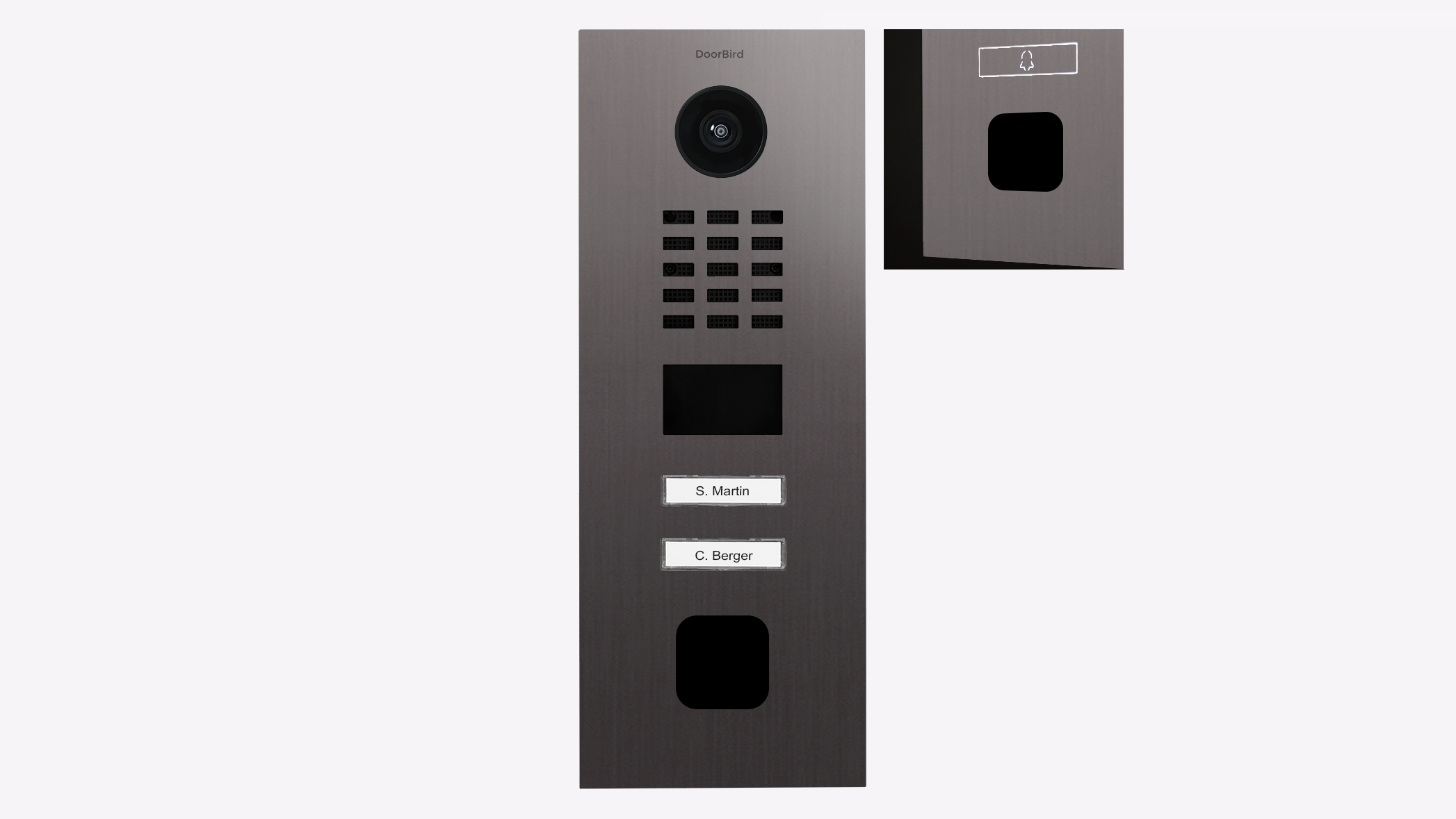 D2102FV EKEY sLine Flush-mount IP Video Door Station