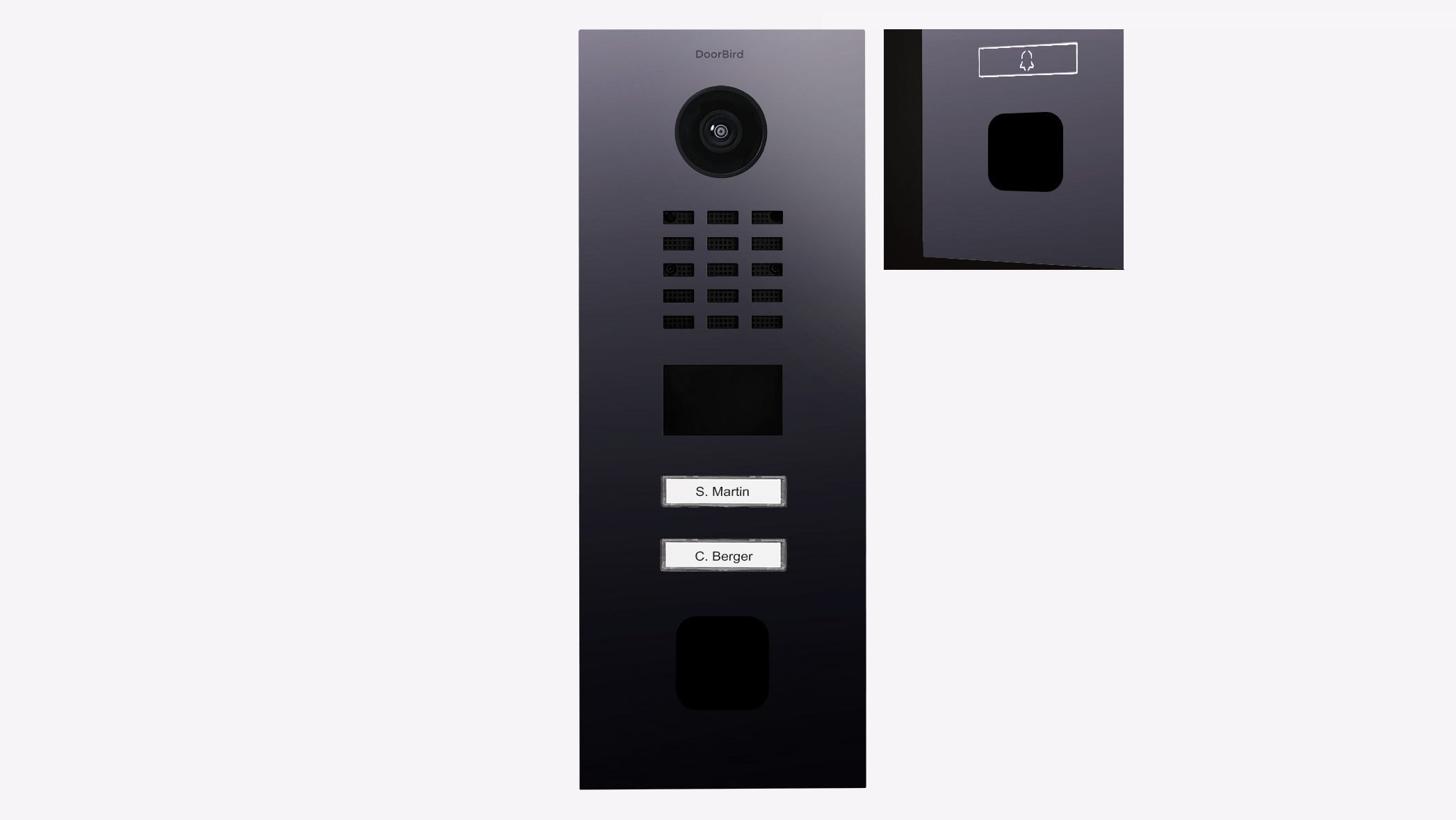 D2102FV EKEY sLine Flush-mount IP Video Door Station