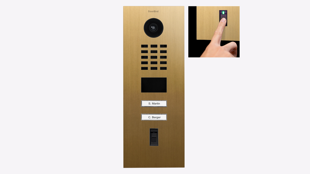 D2102FV Fingerprint 50 Surface-mount IP Video Intercom