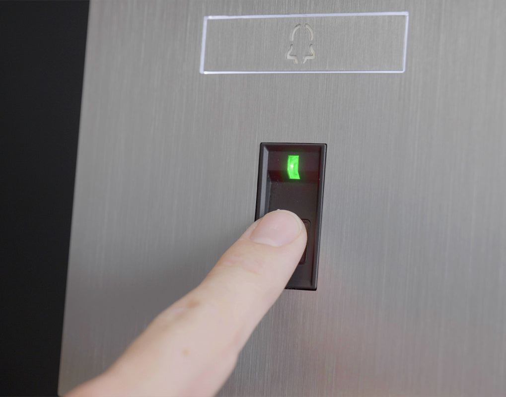 D2102FV Fingerprint 50 Surface-mount IP Video Intercom